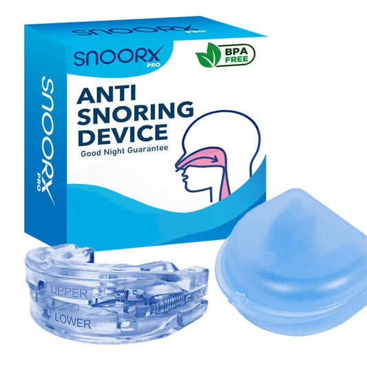 Adjustable Anti Snoring Mouth Piece - Blue